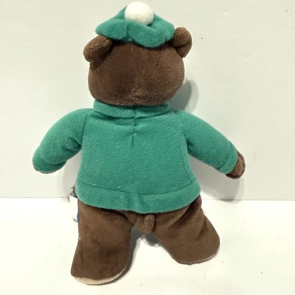A&W Root Beer Plush Bear- 1998 Alpha Kids - Restaurant Fast Food Mascot